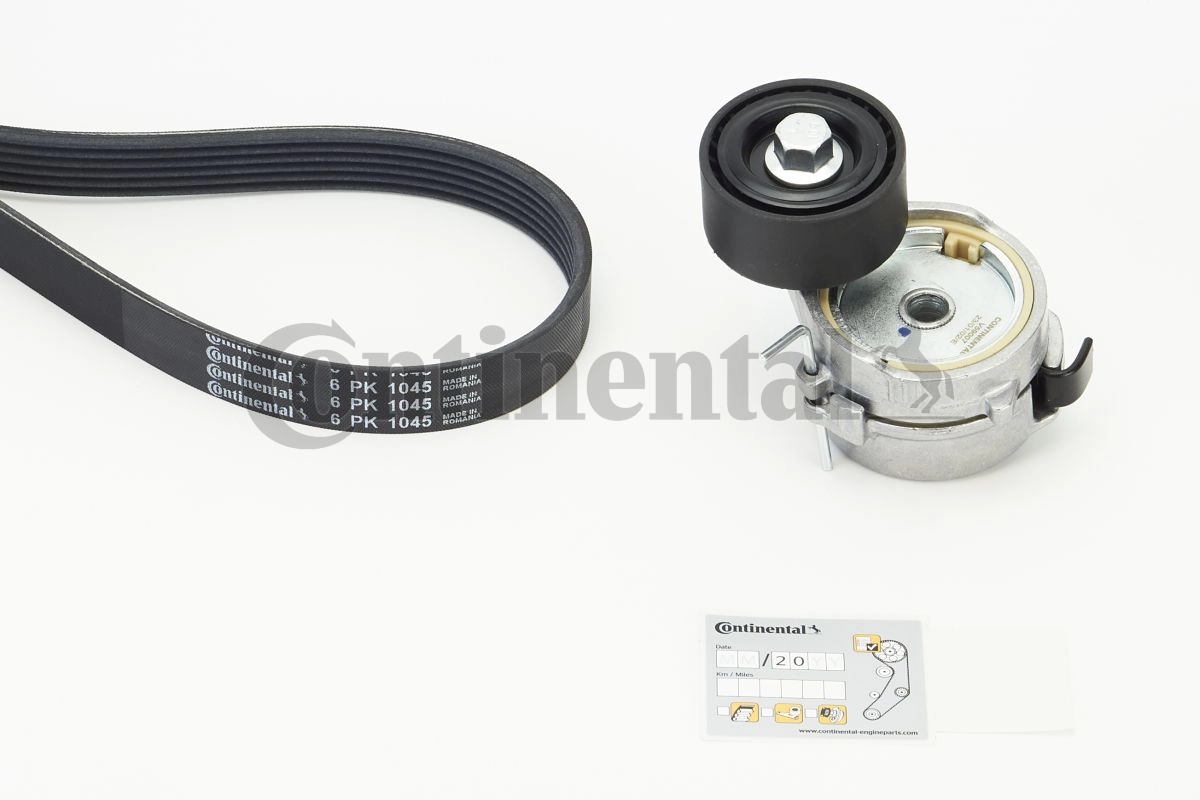V-ribbed Belt Set